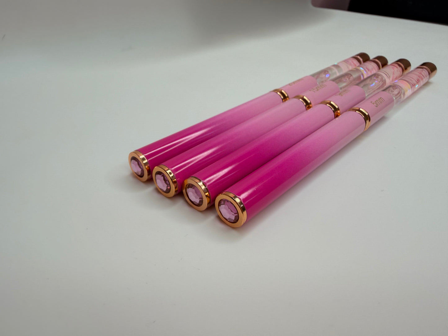 Latinas Nail Studio Pink  Liner Brush Set 4pz