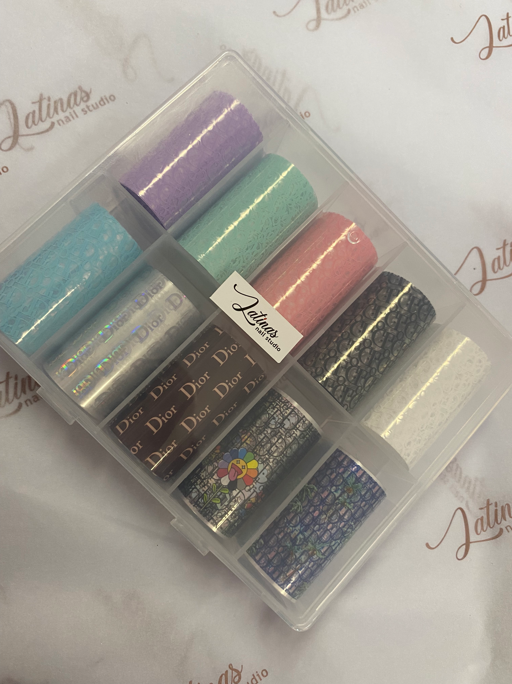 Brand Foil Nail Transfer  image 0