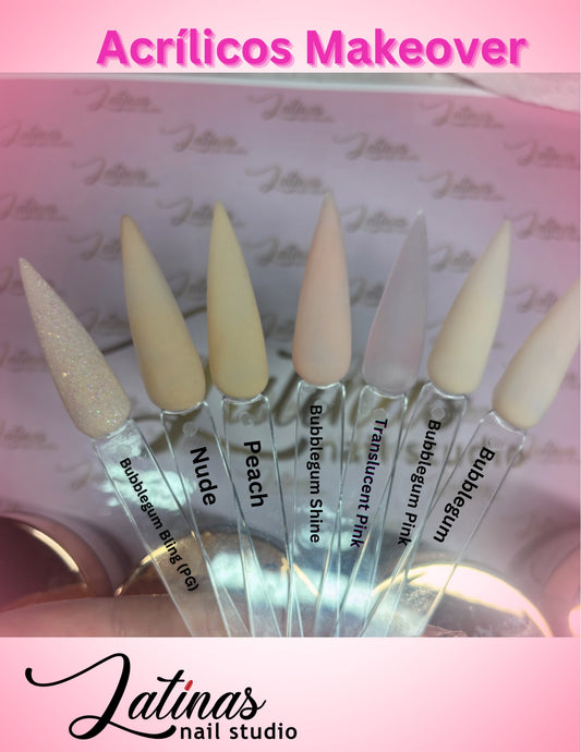 Latinas 1oz Nail Acrylic Powders Nude Color   image 0