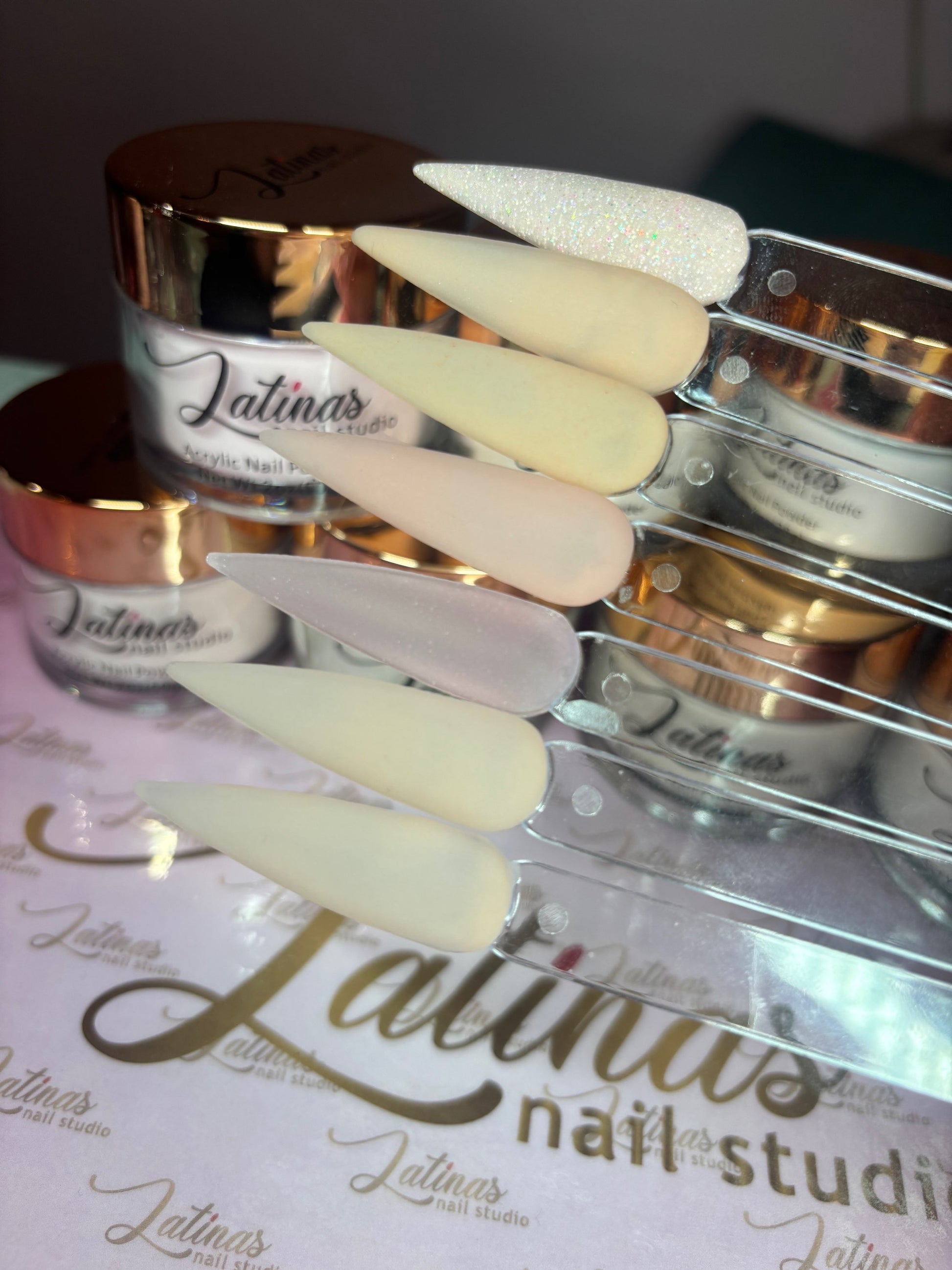 Latinas 1oz Nail Acrylic Powders Nude Color   image 3
