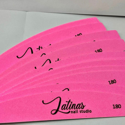 Latinas Nail Studio Disposable Nail Files  12pz 180   image 0