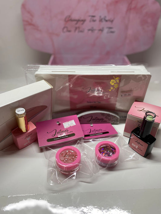 Latinas Gel Press on Soft tips Set  image 0