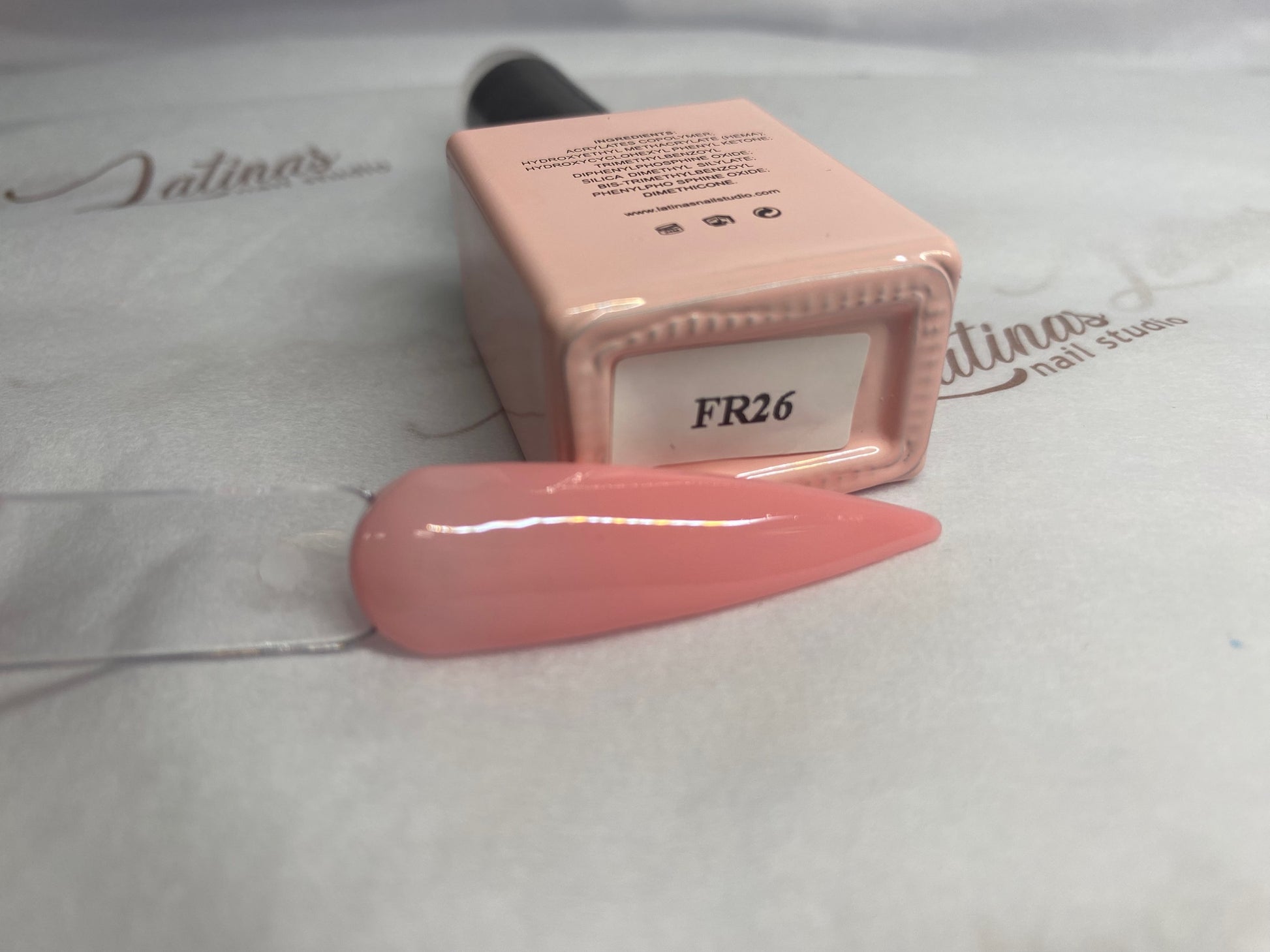 Latinas Nail Studio Rubber Gel FR26 image 1