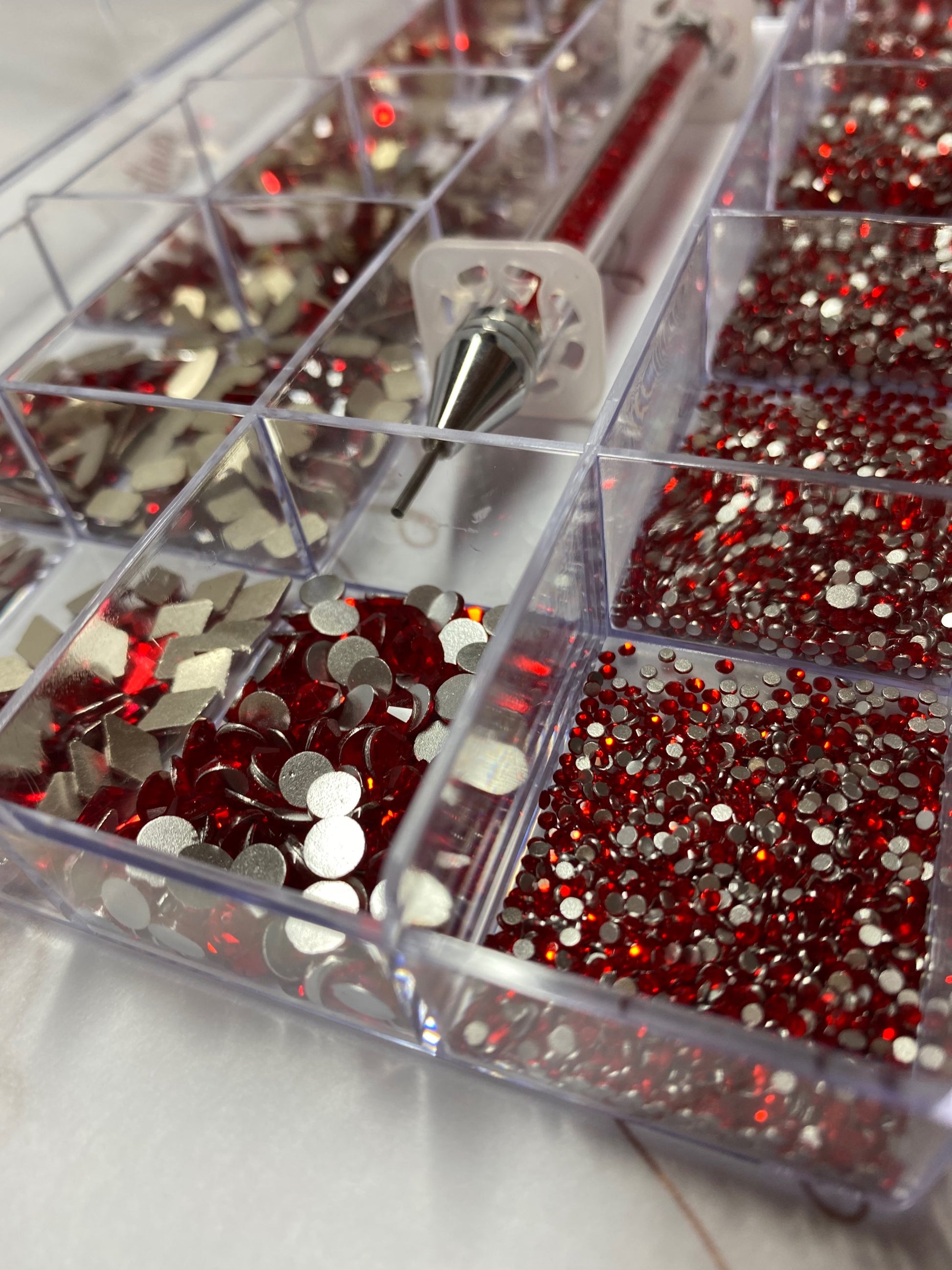Crystal Box 12,700pz  High Quality Red/Rojo  image 4